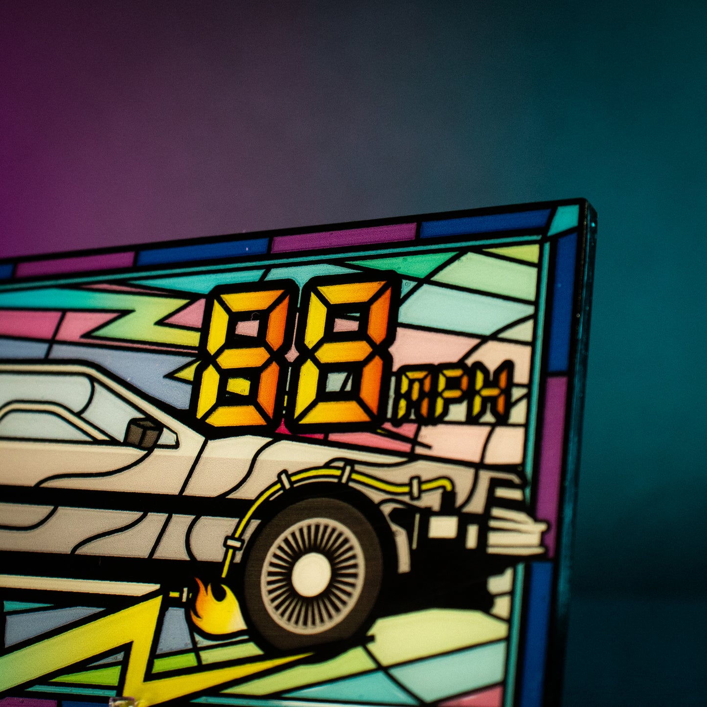 Back to the Future – Limited Edition Stained Glass-Style Ingot
