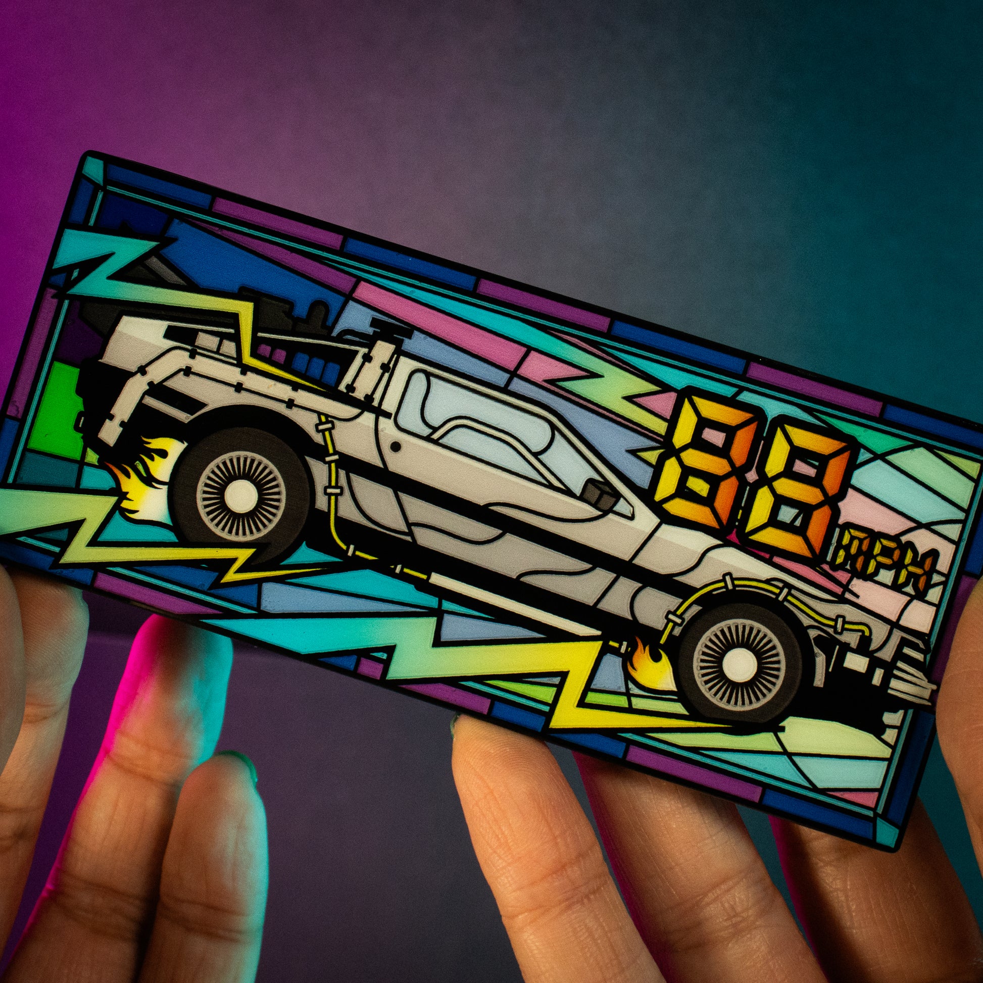 Back to the Future – Limited Edition Stained Glass-Style Ingot