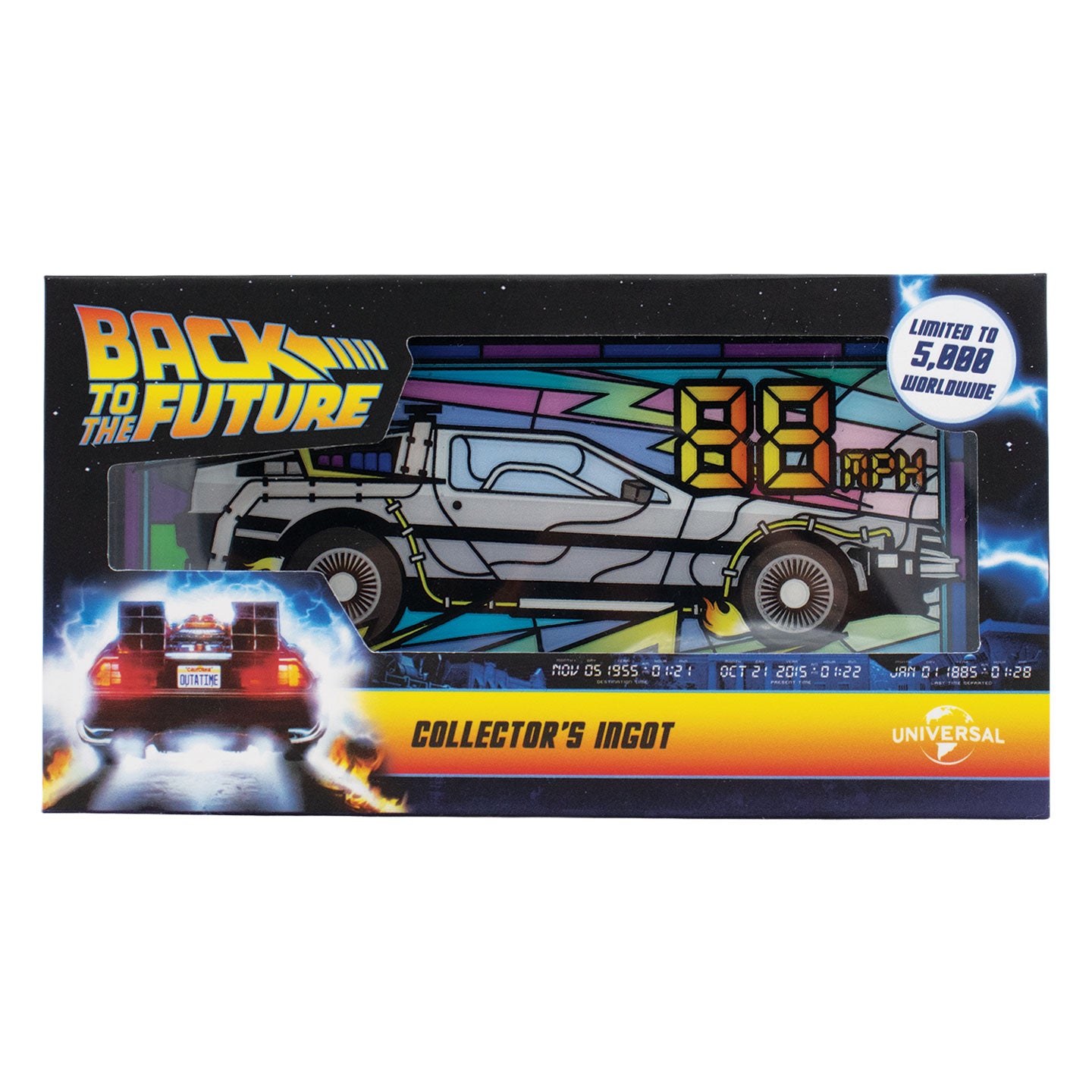 Back to the Future – Limited Edition Stained Glass-Style Ingot