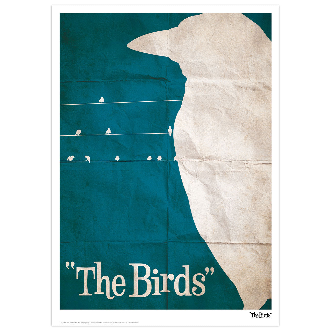 Alfred Hitchcock The Birds Limited Edition Art Print – Fanattik Alfred Hitchcock The Birds Limited Edition Art Print – Fanattik