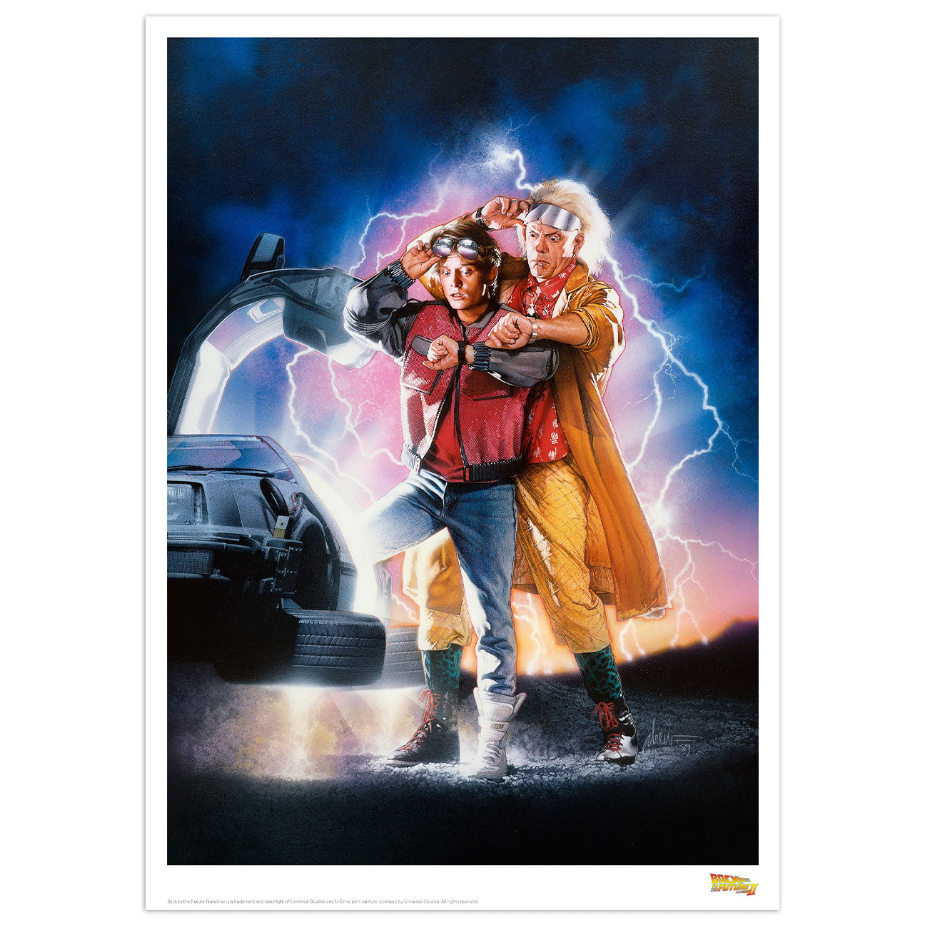 Back to the Future Limited Edition Art Print