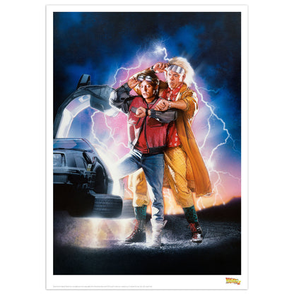 Back to the Future Part II Poster Limited Edition Art Print