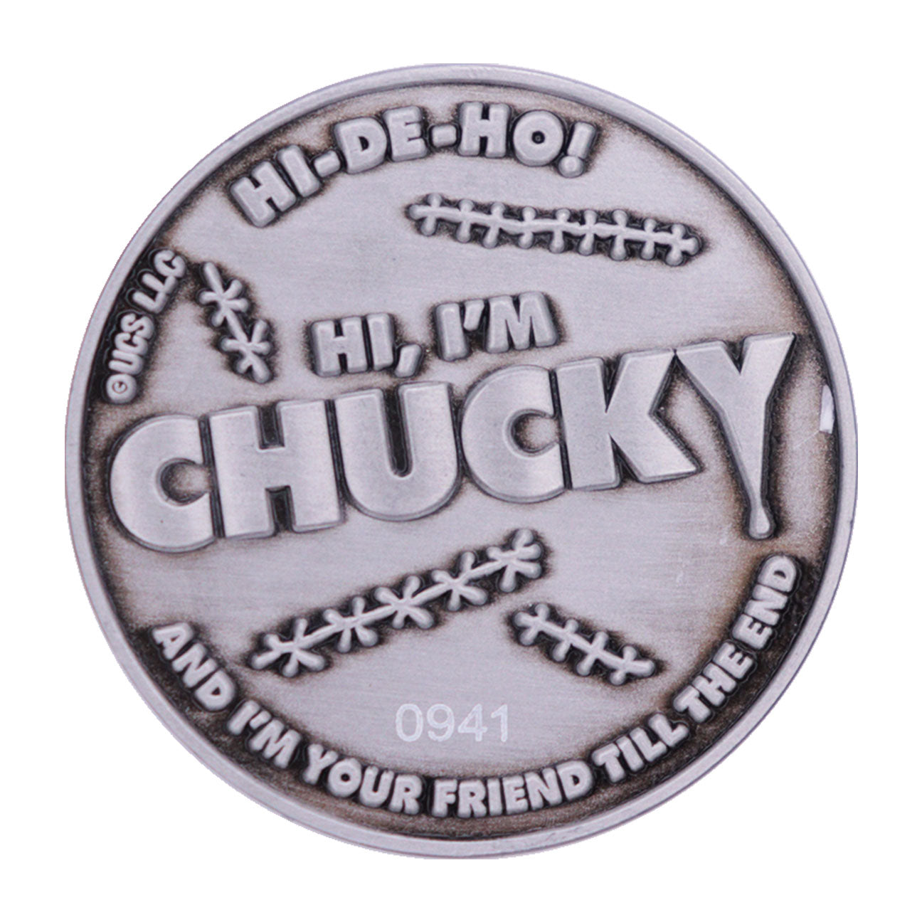 Chucky good guys limited edition collectible coin from Fanattik