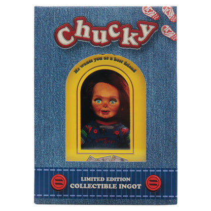 Chucky Limited Edition Metal Ingot and Spell Art Card