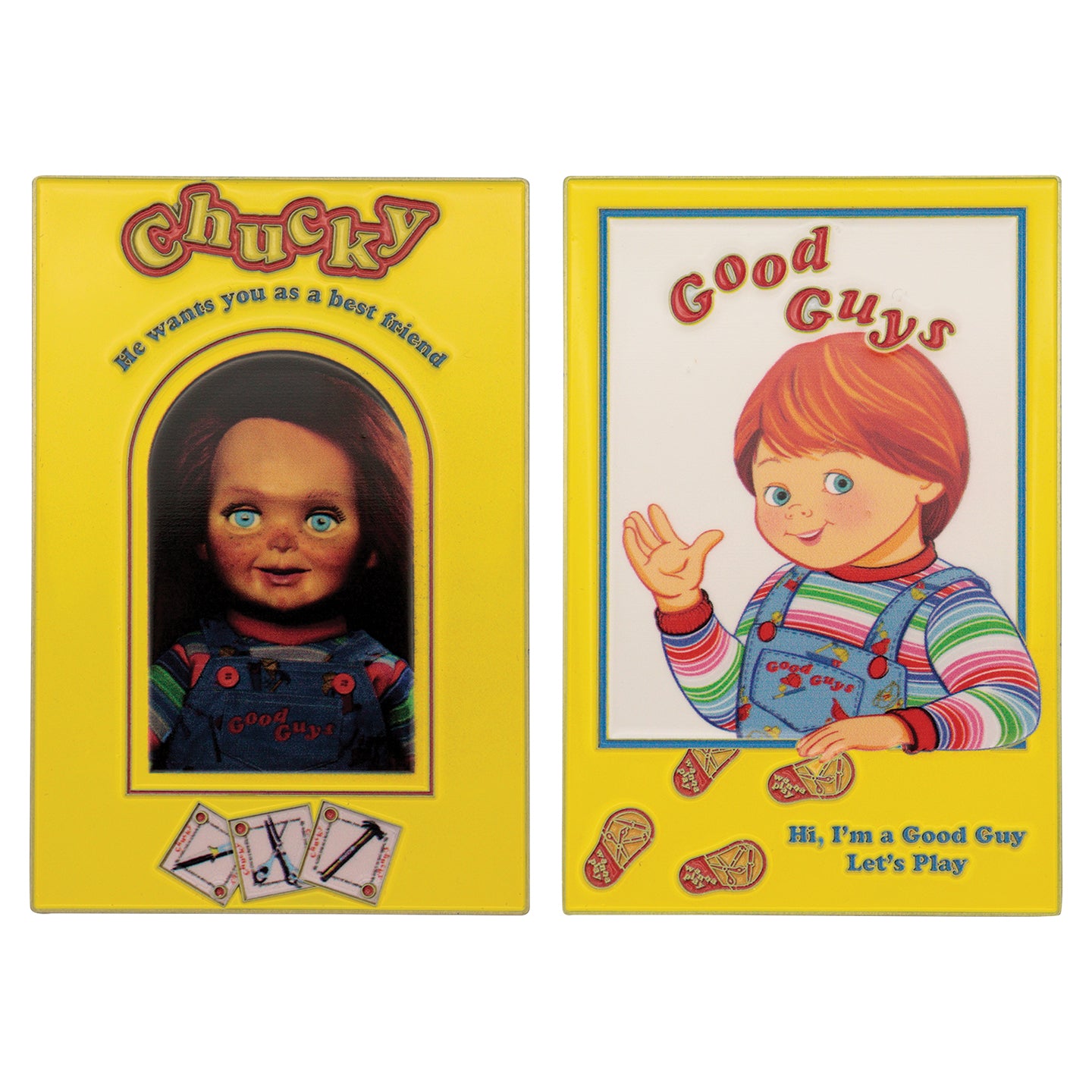 Chucky Limited Edition Metal Ingot and Spell Art Card