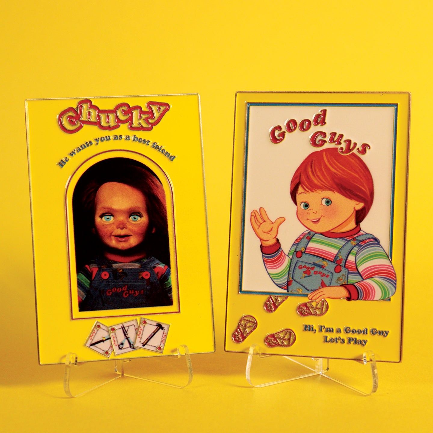 Chucky Limited Edition Metal Ingot and Spell Art Card