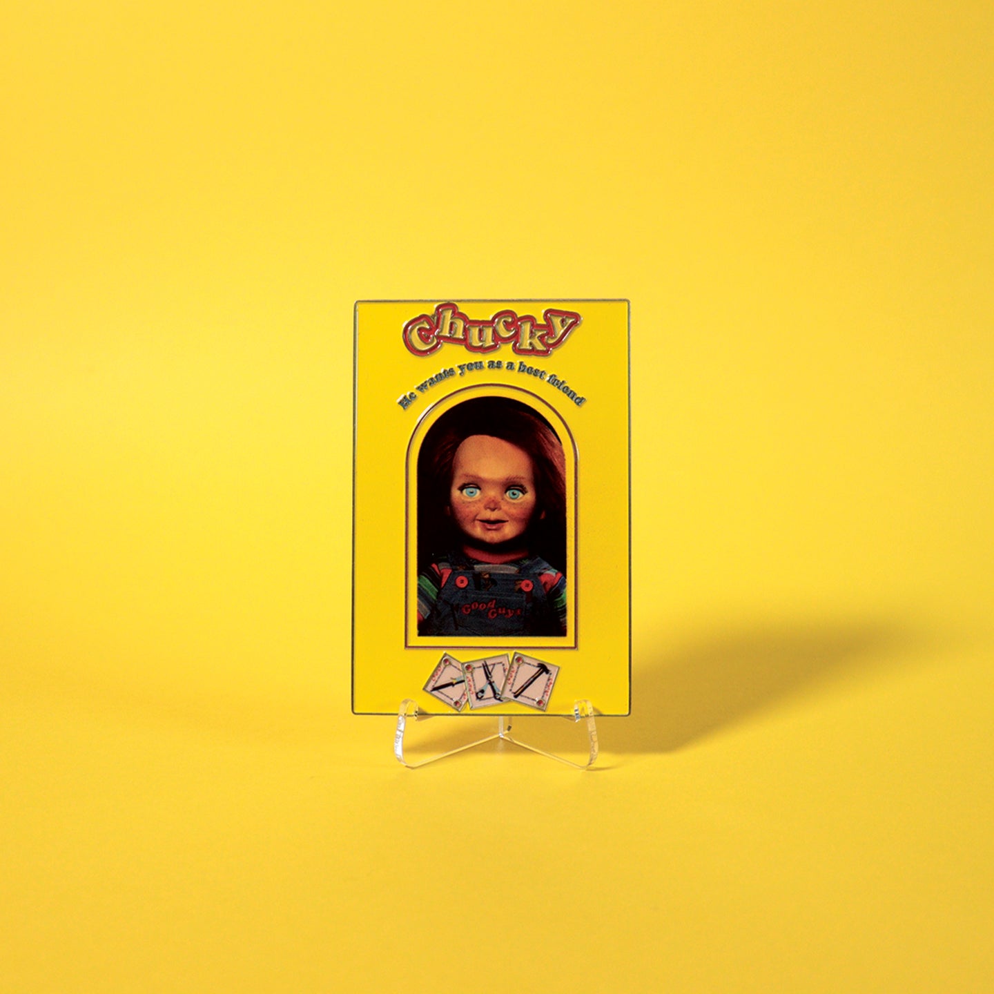 Chucky Limited Edition Metal Ingot and Spell Art Card