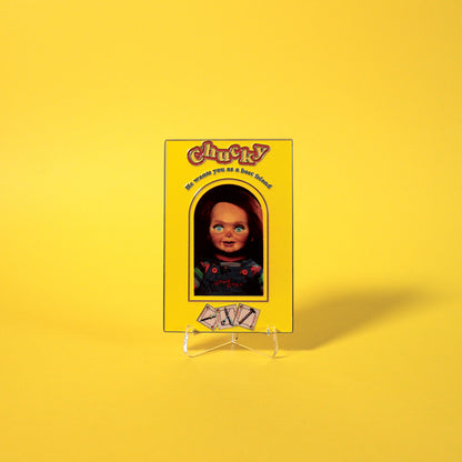 Chucky Limited Edition Metal Ingot and Spell Art Card