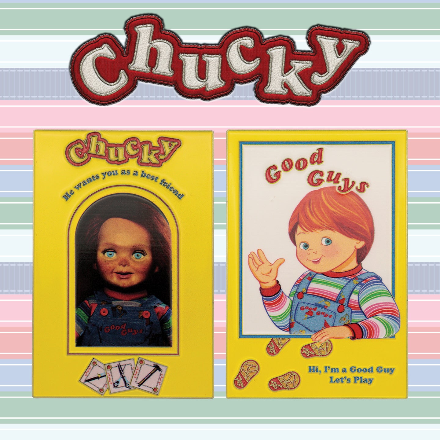 Chucky Limited Edition Metal Ingot and Spell Art Card