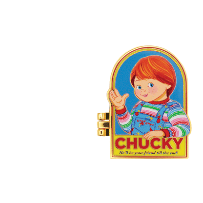 Chucky Limited Edition Hinged Pin Badge