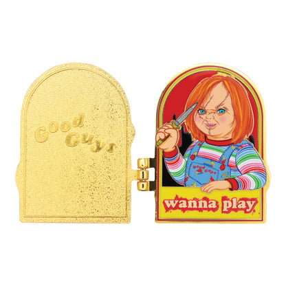 Chucky Limited Edition Hinged Pin Badge