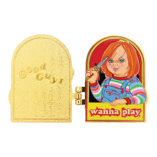 Chucky Limited Edition Hinged Pin Badge