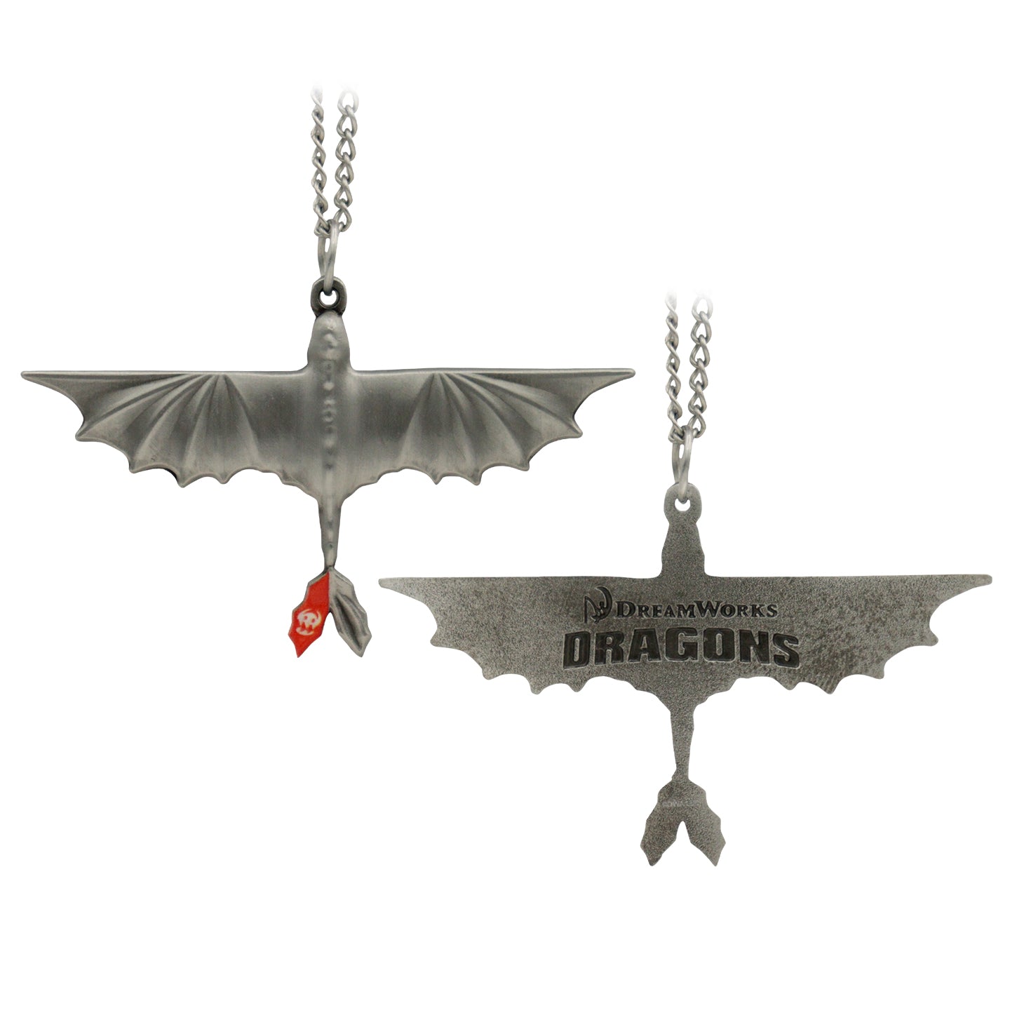 How to Train Your Dragon Limited Edition Toothless Necklace with enamel tail