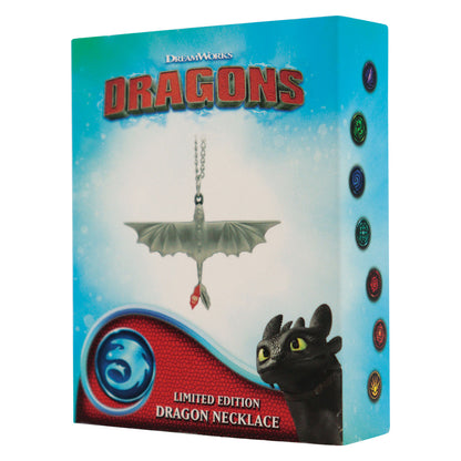 How to Train Your Dragon Limited Edition Toothless Necklace with enamel tail