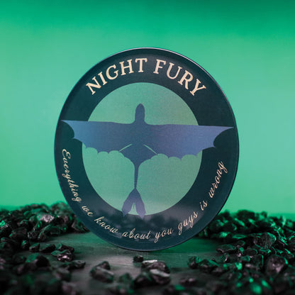 How to Train Your Dragon – Set of Four Printed Metal Dragon Coasters