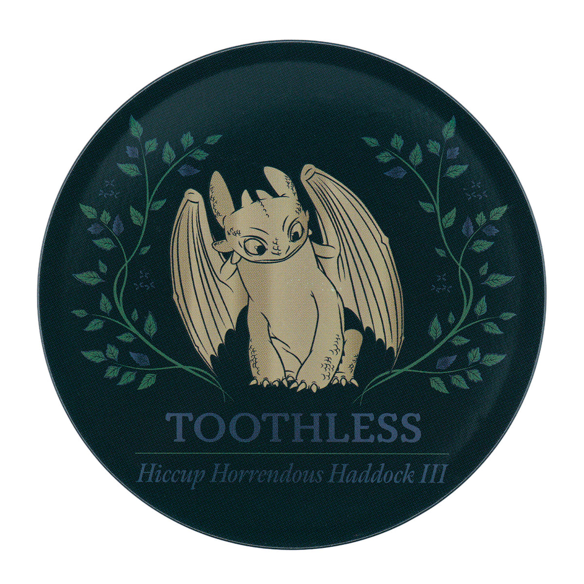 How to Train Your Dragon – Set of Four Printed Metal Dragon Coasters