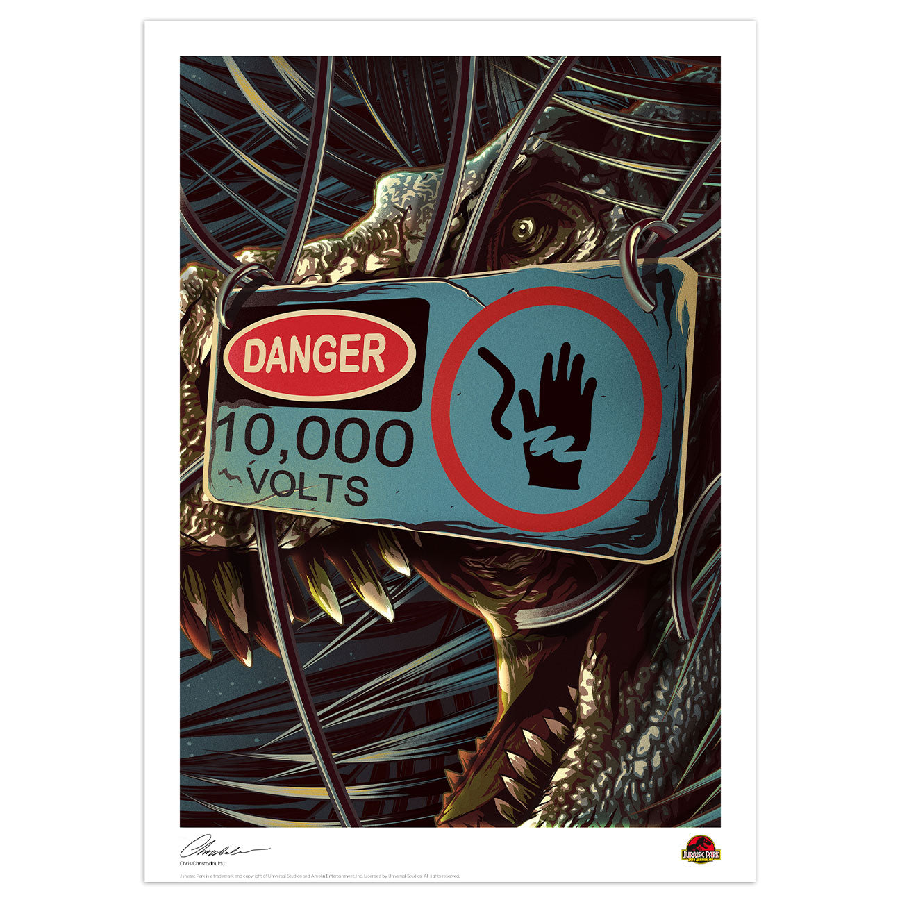 Jurassic Park Limited Edition Art Print