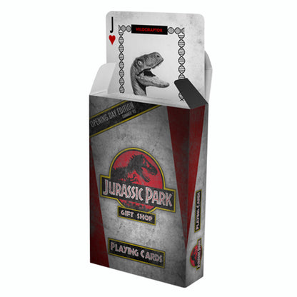 Jurassic Park gift shop playing cards from Fanattik