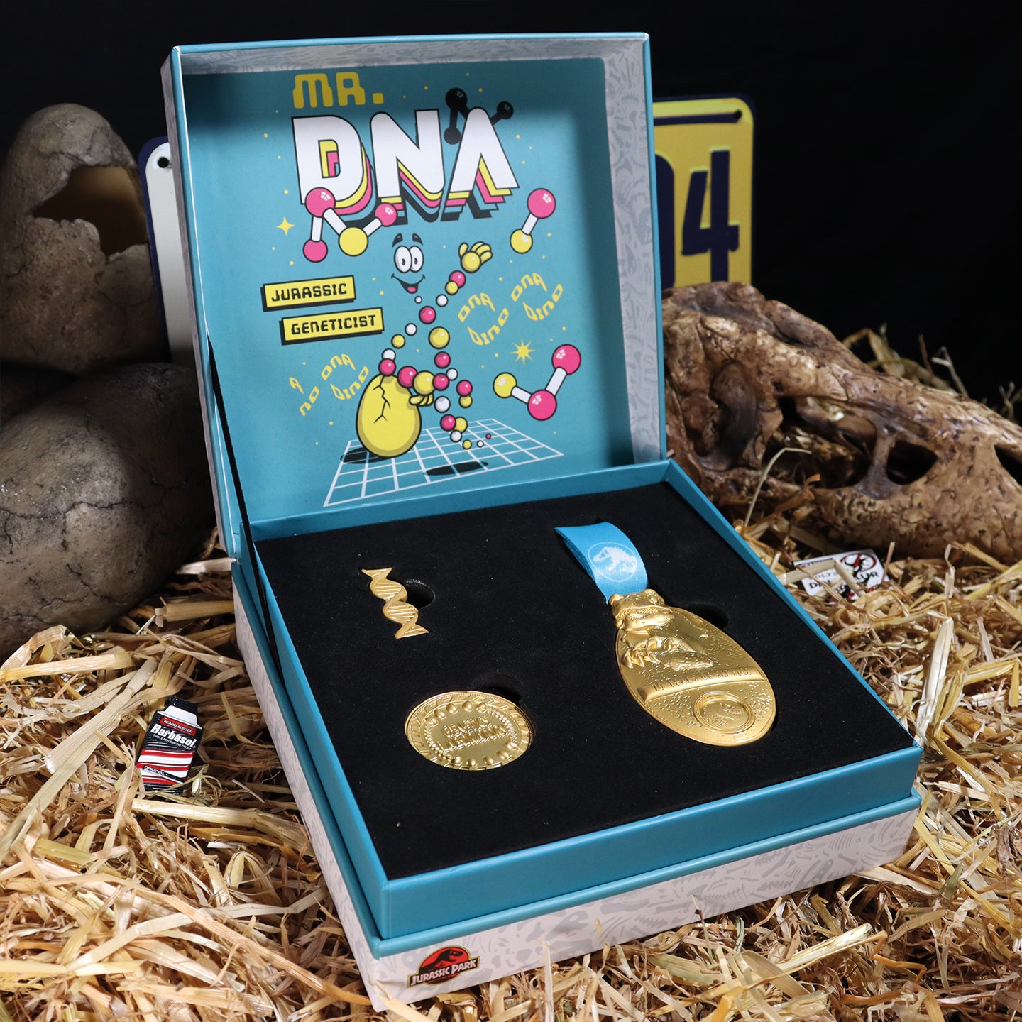 Jurassic Park Genetics Laboratory Service Award