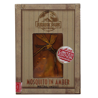 Jurassic Park Limited Edition Mosquito in Amber Ingot