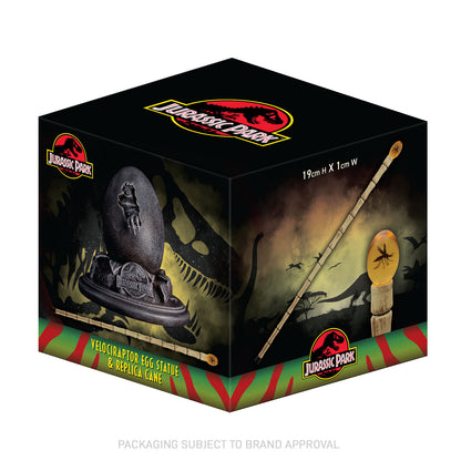 Jurassic Park 30th Anniversary Replica Egg & John Hammond Cane Set