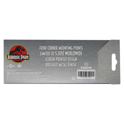 Jurassic Park Limited Edition T-Rex Schematic Fan-Plate