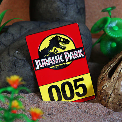 Jurassic Park Limited Edition 30th Anniversary Replica Vehicle I.D Ingot