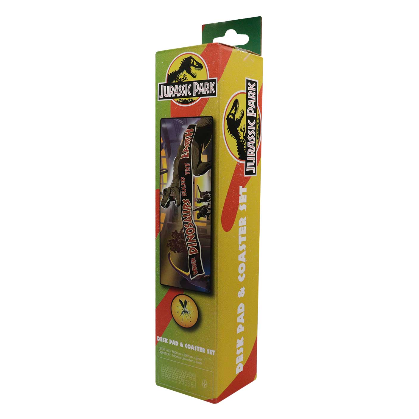 Jurassic Park Non-Slip Desk Pad and Coaster Set from Fanattik