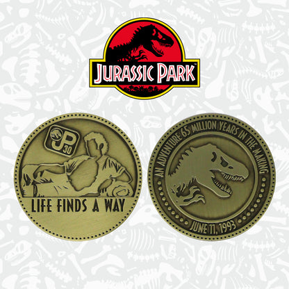 Jurassic Park Limited Edition 30th Anniversary Collectible Coin