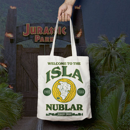 Jurassic Park Isla Nublar Tote Bag