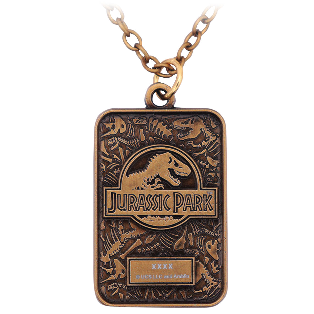 Jurassic Park Mosquito in amber limited edition necklace from Fanattik