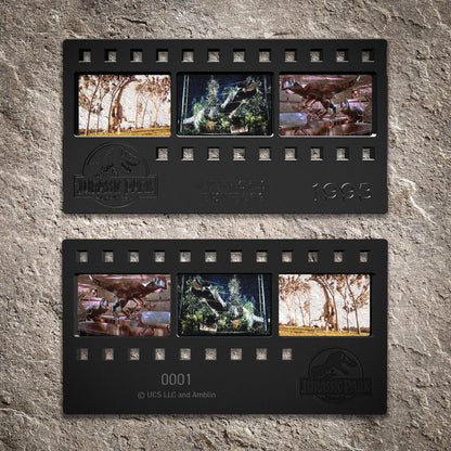 Jurassic Park – Metal Film Strip Collectible