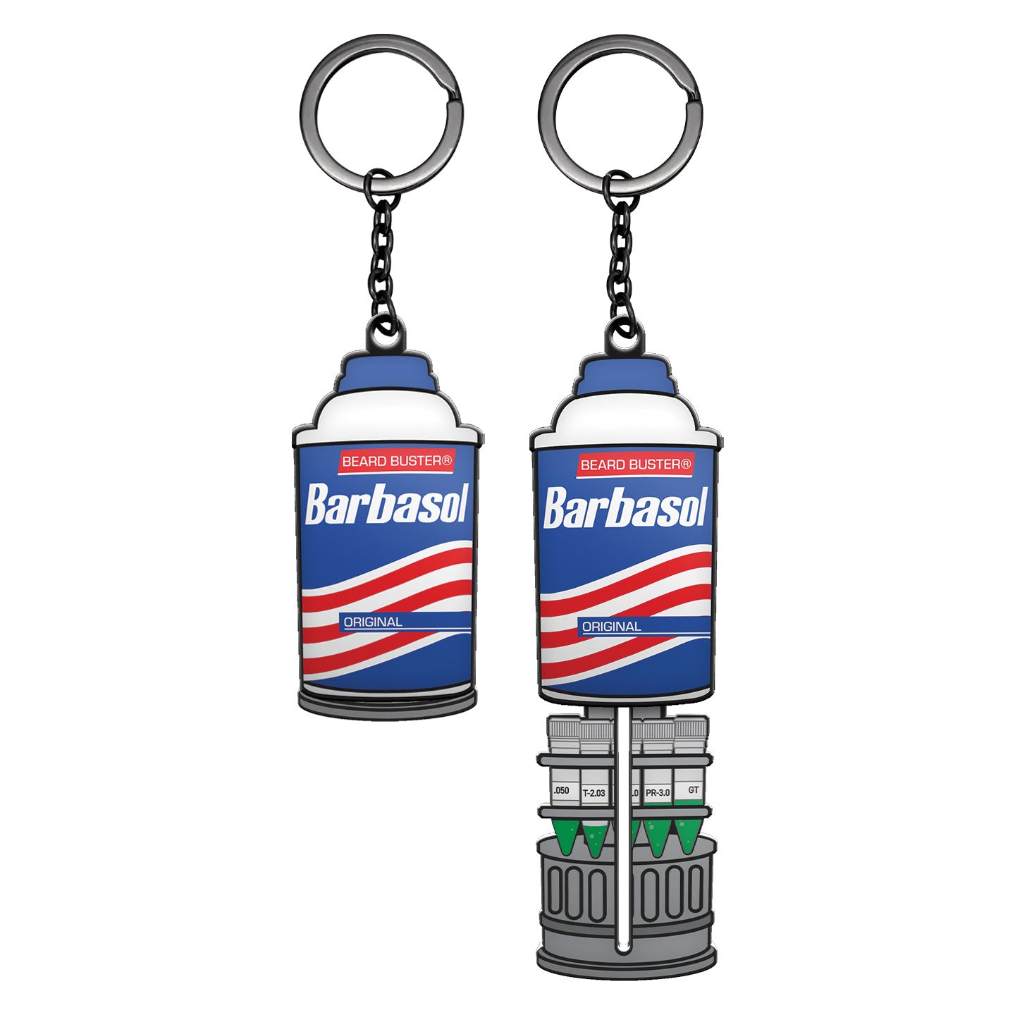 Jurassic Park – Sliding Barbasol Can Keyring