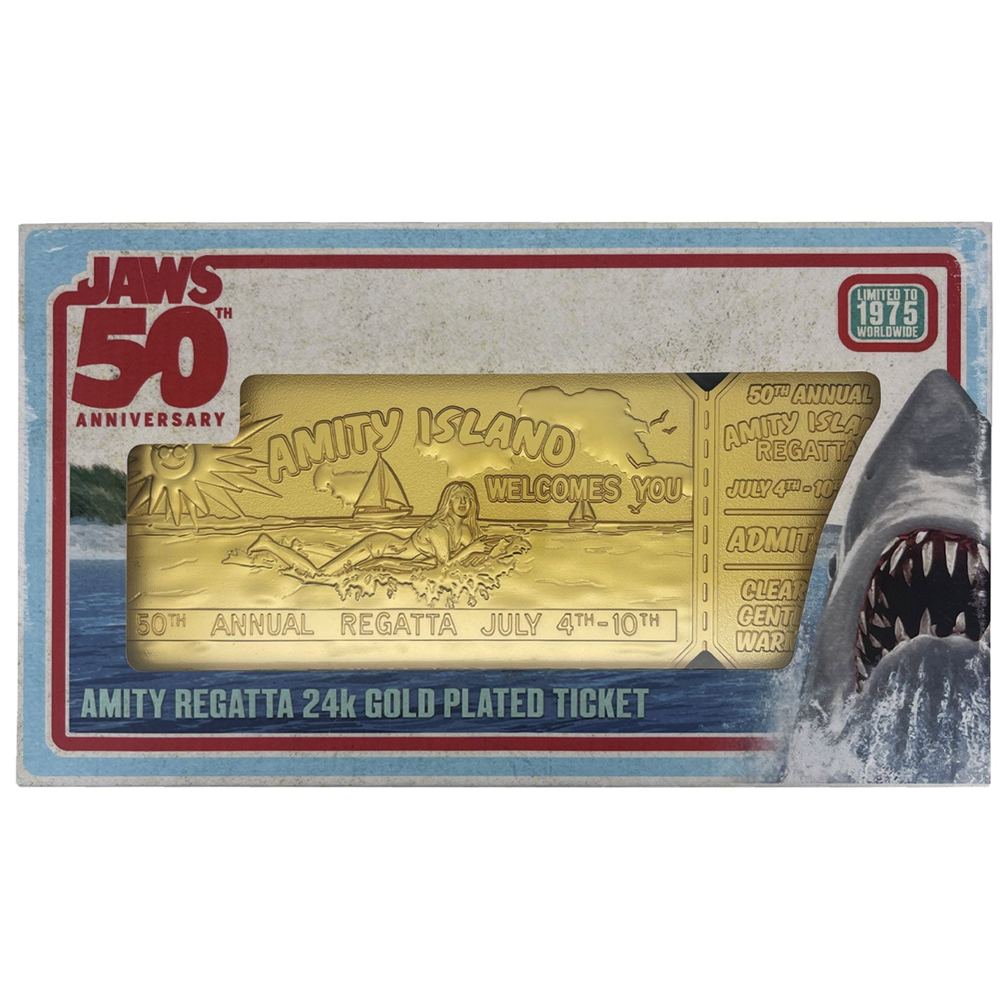 Fanattik Jaws Schlüsselanhänger 50th Anniversary Regatta Boat Tour Limited Edition Schluesselanhae 59065546 Fanattik Jaws Schlüsselanhänger 50th Anniversary Regatta Boat Tour Limited Edition Schluesselanhae 59065546