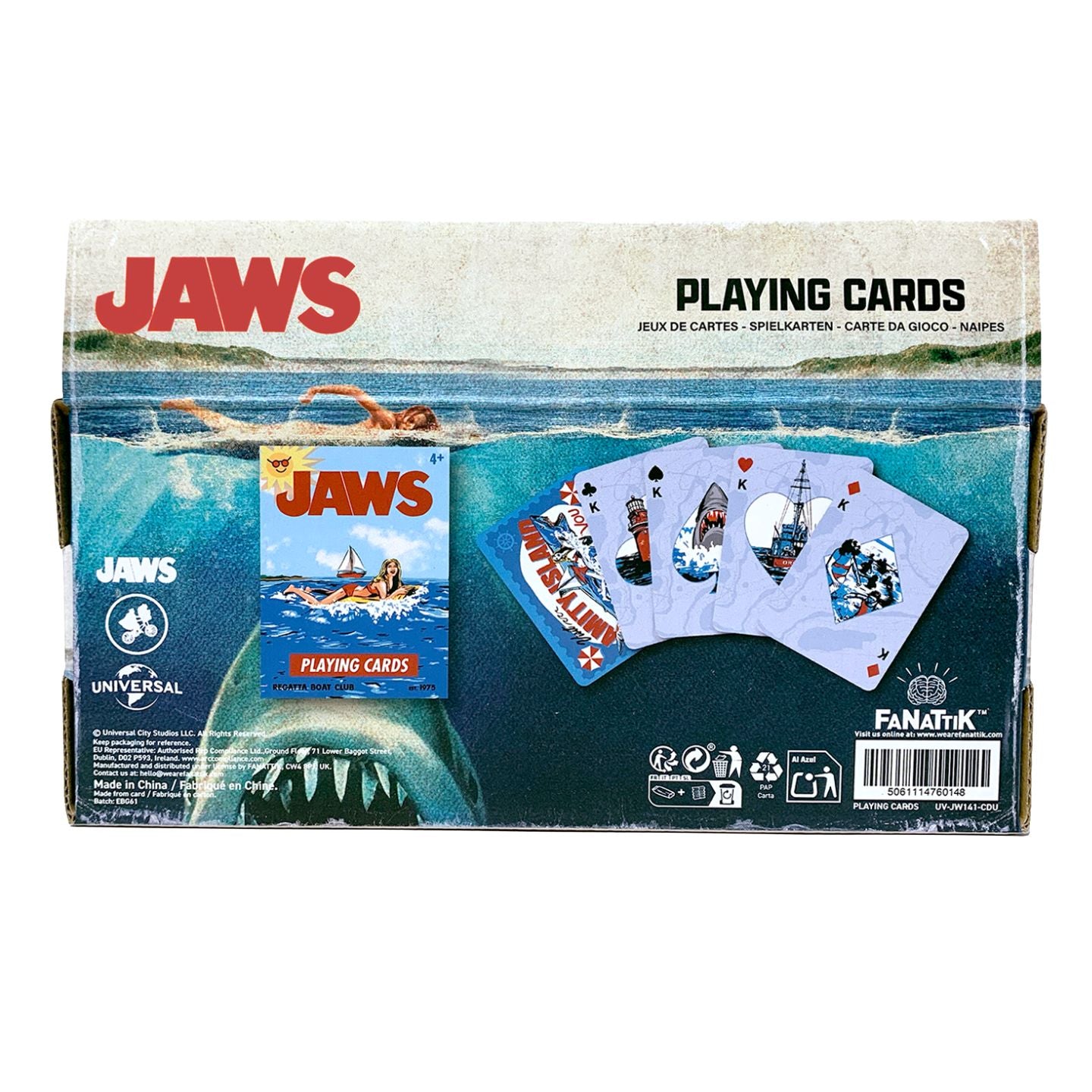 Jaws – Playing Cards CDU Containing 12 Packs