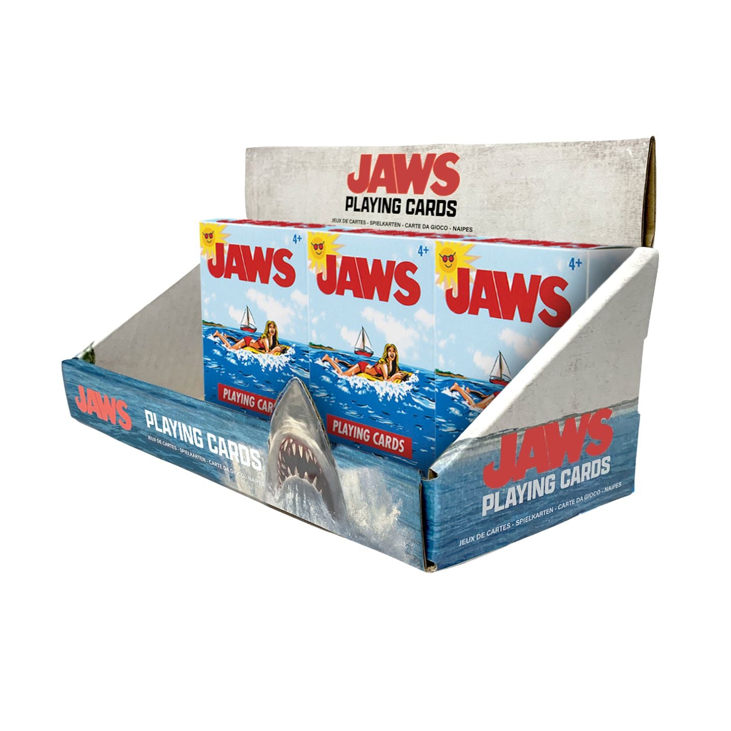 Jaws – Playing Cards CDU Containing 12 Packs