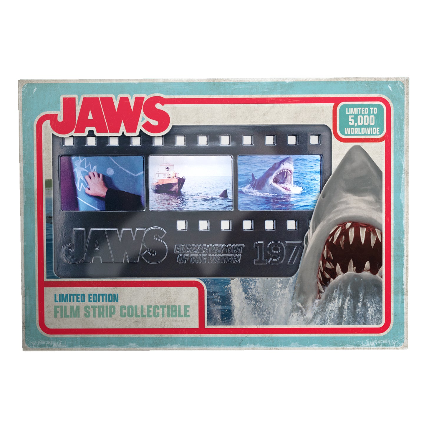 Jaws – Limited Edition Metal Film Strip Collectible