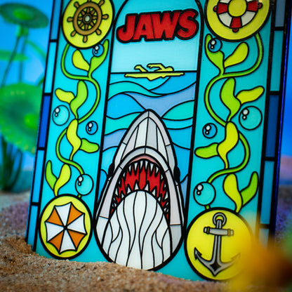 Jaws – Limited Edition Stained Glass-Style Ingot