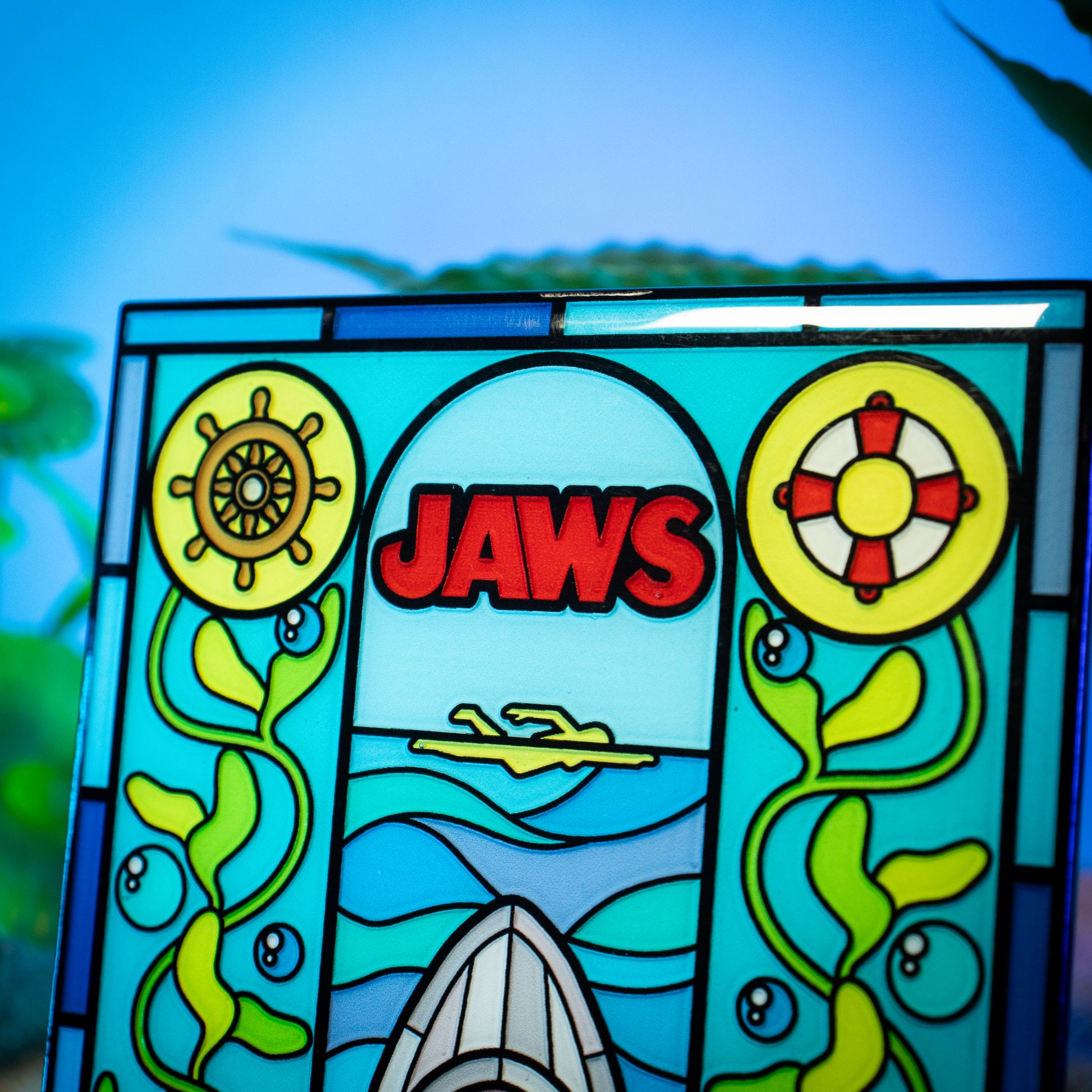 Jaws – Limited Edition Stained Glass-Style Ingot
