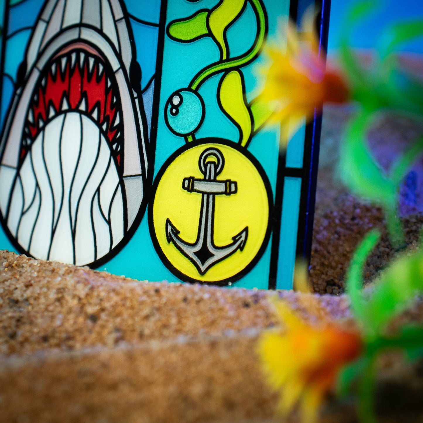 Jaws – Limited Edition Stained Glass-Style Ingot