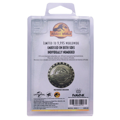 Jurassic World Limited Edition Collectible Coin