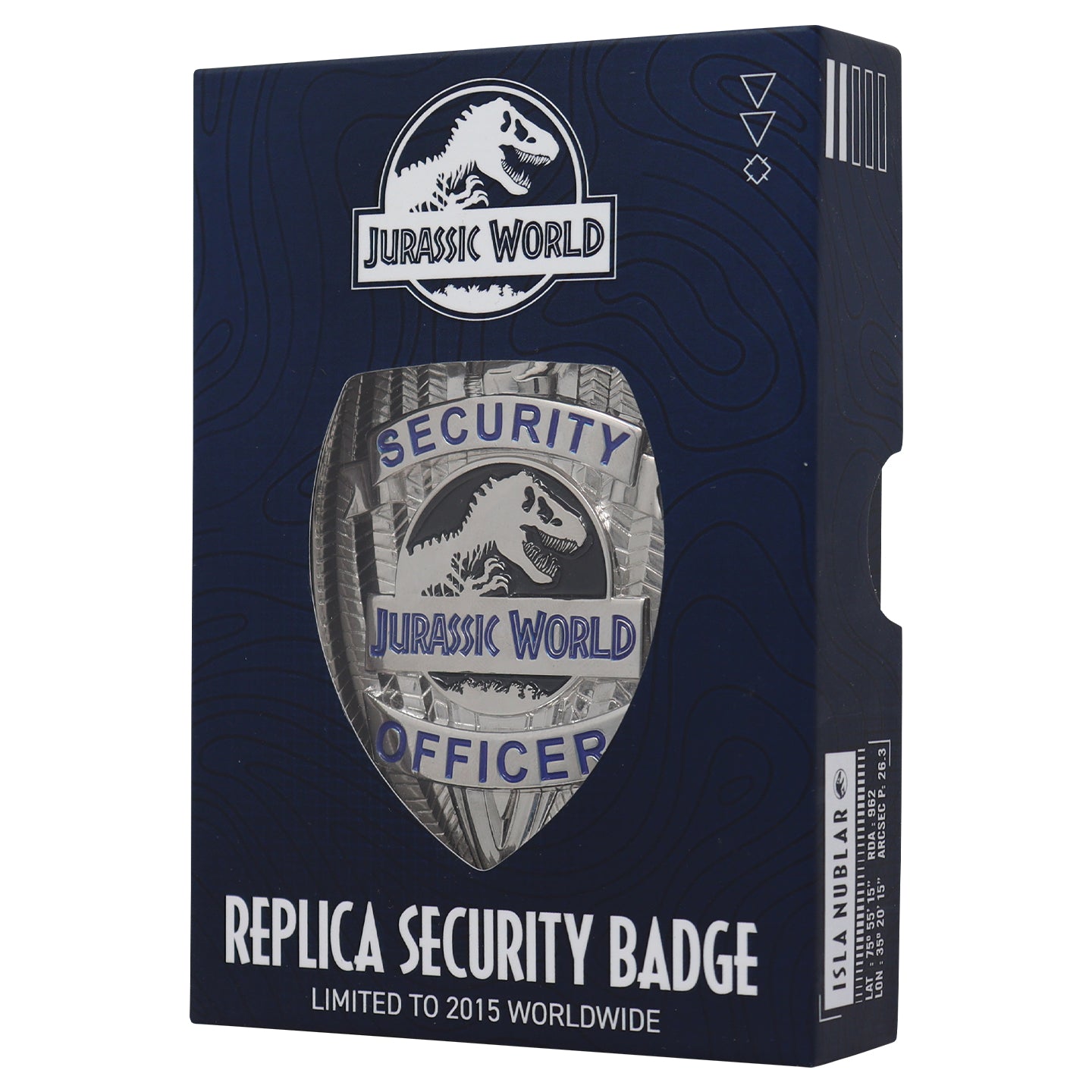 Jurassic World Limited Edition Replica Security Badge Packaging 
