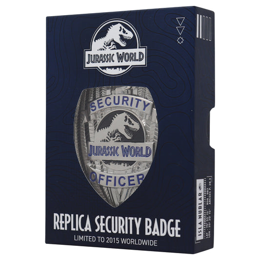 Jurassic World Limited Edition Replica Security Badge Packaging 