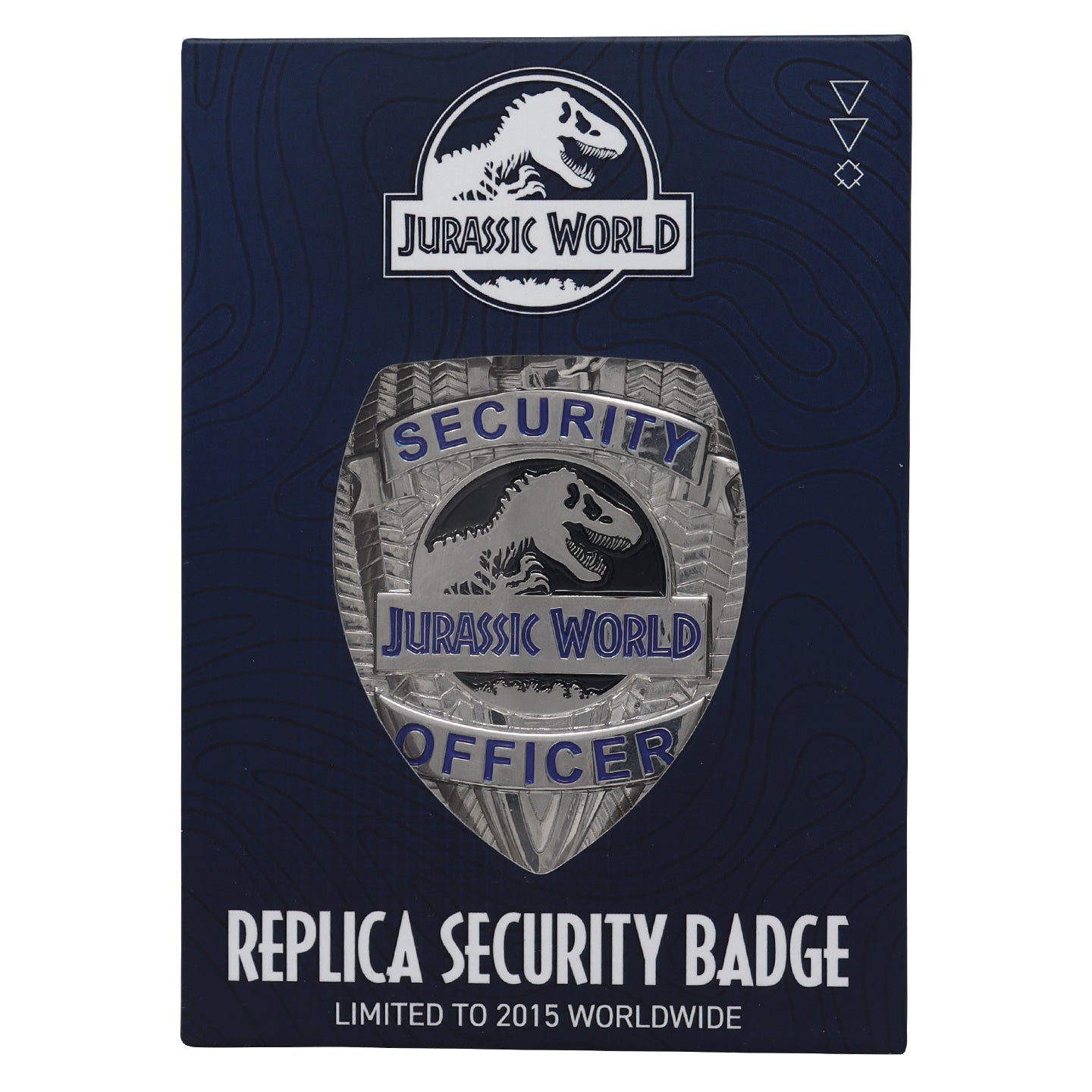 Jurassic World Limited Edition Replica Security Badge Packaging Front 