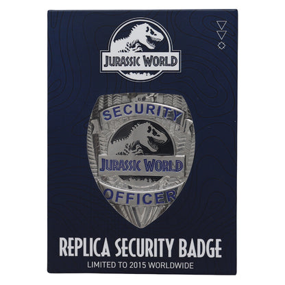 Jurassic World Limited Edition Replica Security Badge Packaging Front 