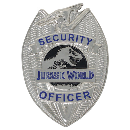 Jurassic World Limited Edition Replica Security Badge Close Up