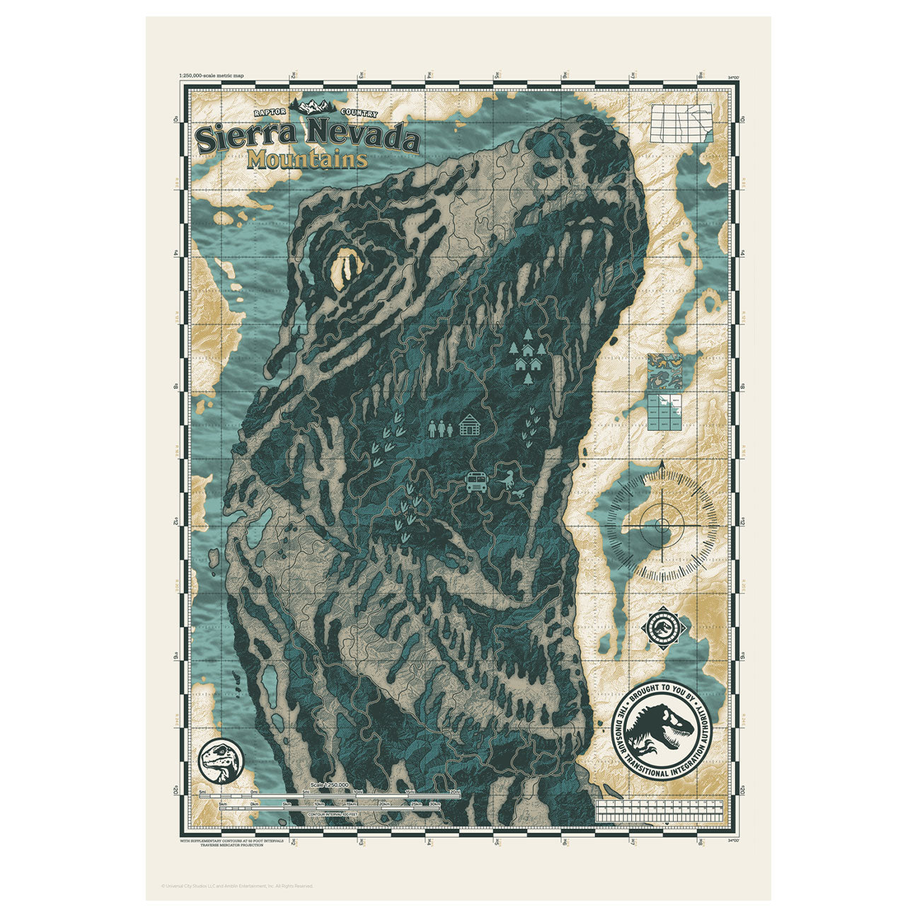 Jurassic World Limited Edition Art Print