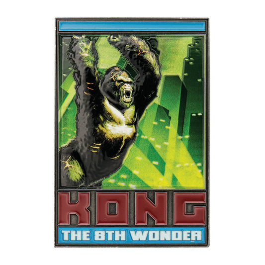 King Kong The 8th Wonder Limited Edition Collectible Metal Ingot with enamel detailing