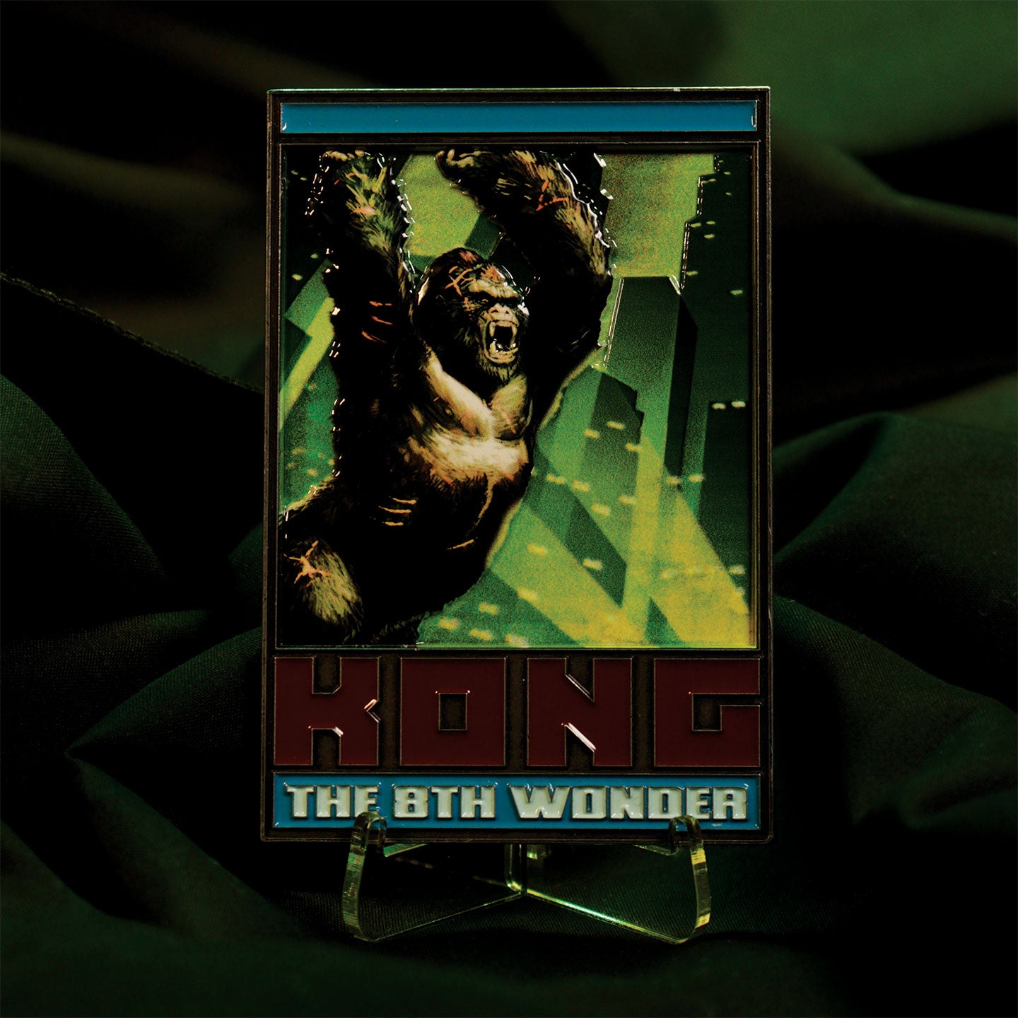 King Kong The 8th Wonder Limited Edition Collectible Metal Ingot with enamel detailing