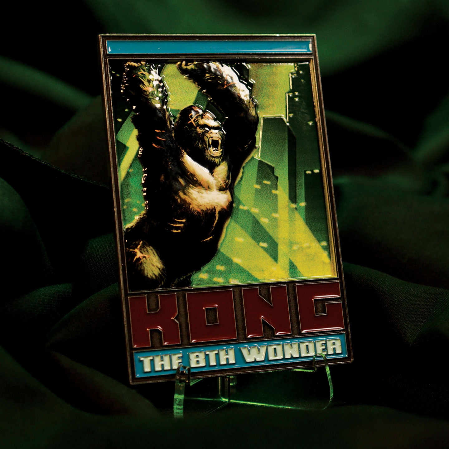 King Kong The 8th Wonder Limited Edition Collectible Metal Ingot with enamel detailing